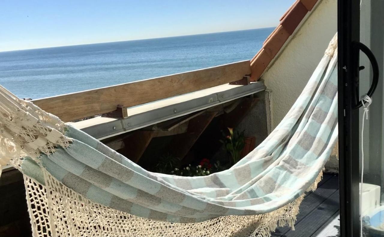 Duplex Avec Jacuzzi Vue Imprenable Sur La Baie De Wissant Lägenhet Exteriör bild