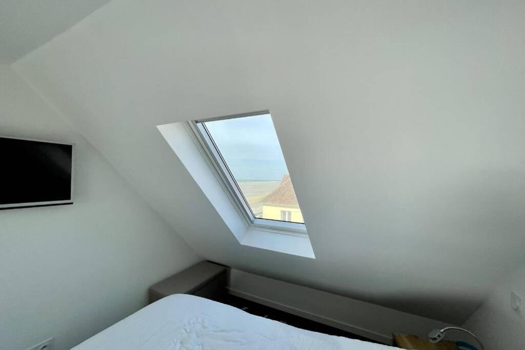 Duplex Avec Jacuzzi Vue Imprenable Sur La Baie De Wissant Lägenhet Exteriör bild
