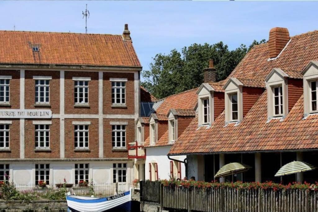 Duplex Avec Jacuzzi Vue Imprenable Sur La Baie De Wissant Lägenhet Exteriör bild